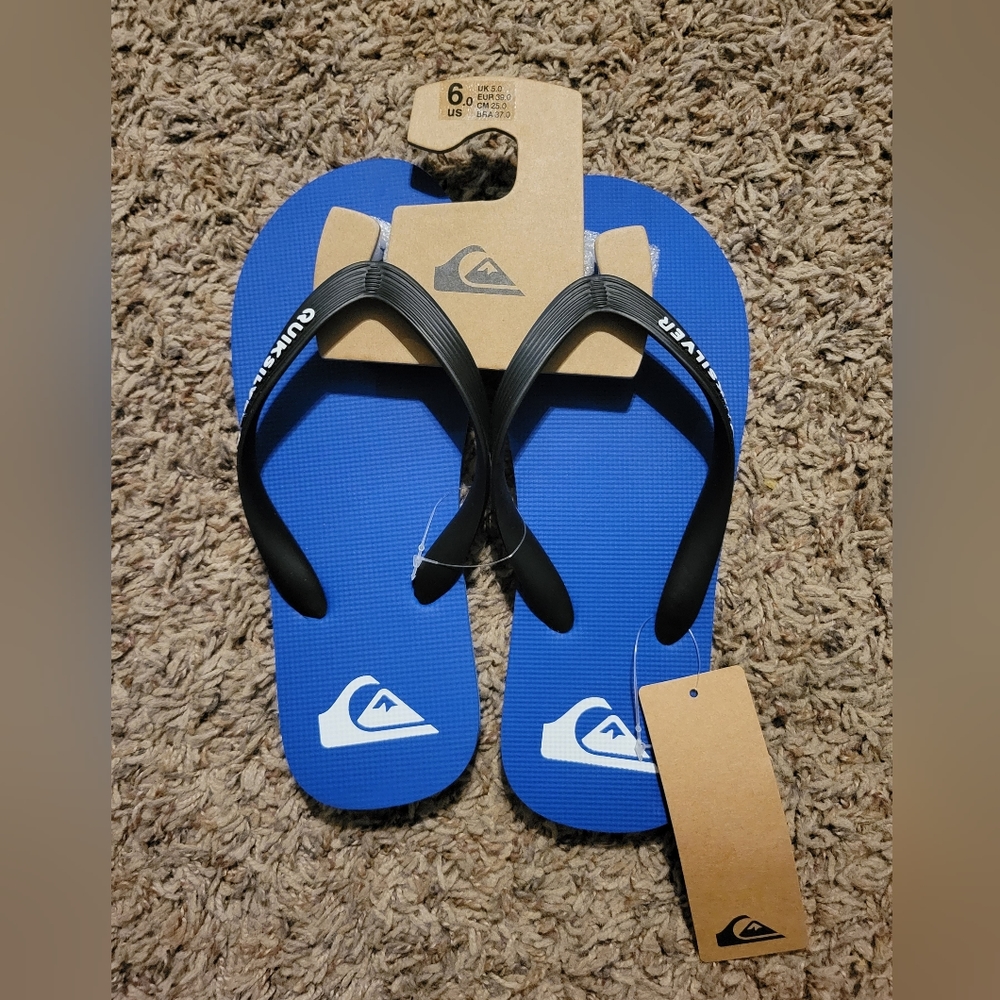 NWT Quicksilver Flip Flips